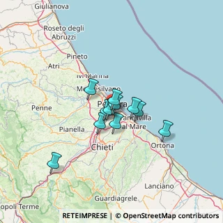 Mappa Via Stradonetto, 65129 Pescara PE, Italia (8.78182)
