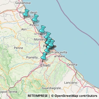 Mappa Via Stradonetto, 65129 Pescara PE, Italia (8.36545)
