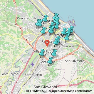 Mappa Via Stradonetto, 65129 Pescara PE, Italia (1.6845)