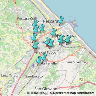 Mappa Via Stradonetto, 65129 Pescara PE, Italia (1.41067)