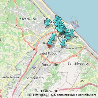 Mappa Via Stradonetto, 65129 Pescara PE, Italia (1.7005)