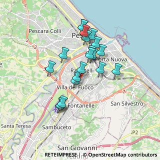 Mappa Via Stradonetto, 65129 Pescara PE, Italia (1.594)