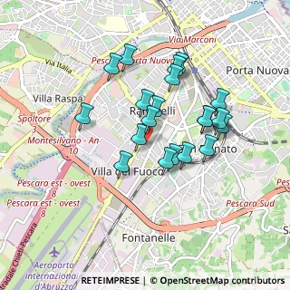 Mappa Via Stradonetto, 65129 Pescara PE, Italia (0.8045)