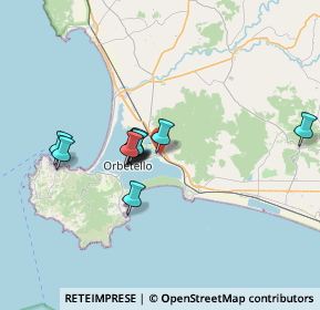 Mappa Via Santa Barbara, 58015 Orbetello GR, Italia (5.73636)