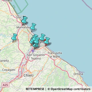 Mappa Viale Primo Vere, 65100 Pescara PE, Italia (6.4975)