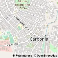 Kaart Carbonia