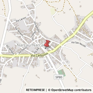 Mappa 2 Via Nazionale, Narcao, Ci 09010, 09010 Narcao CI, Italia, 09010 Narcao, Carbonia-Iglesias (Sardegna)