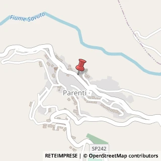 Mappa Via Silana, 39, 87040 Parenti, Cosenza (Calabria)