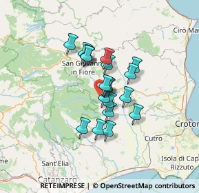 Mappa 88836 Cotronei KR, Italia (10.036)
