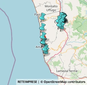 Mappa Via Padre Giacinto Localita Serra, 87033 Belmonte Calabro CS, Italia (15.2605)