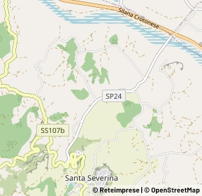 Mappa Strada Provinciale 24, 88832 Santa Severina KR, Italia (1.64615)