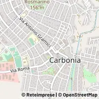Kaart Carbonia