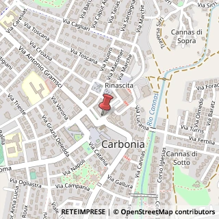 Mappa Via San Ponziano, 4, 09013 Carbonia, Carbonia-Iglesias (Sardegna)