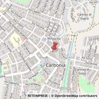 Mappa Via Lucania, 9, 09013 Carbonia, Carbonia-Iglesias (Sardegna)