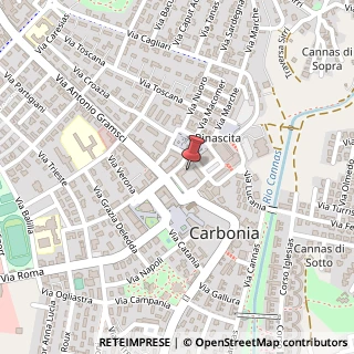 Mappa Via Nuoro, 3, 09013 Carbonia, Carbonia-Iglesias (Sardegna)