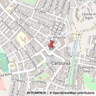 Mappa Piazza Giacomo Matteotti, 24, 09013 Carbonia, Carbonia-Iglesias (Sardegna)