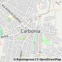 地图 Carbonia