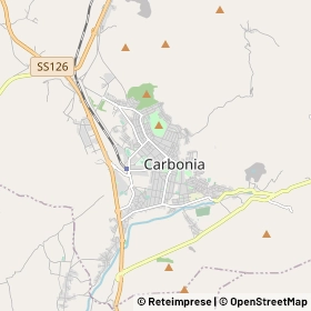 Mappa Carbonia