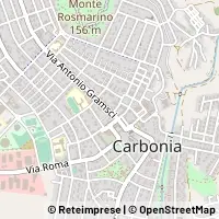 Karte Carbonia