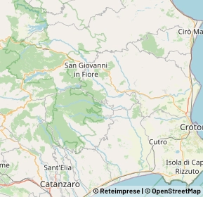 Mappa 88836 Cotronei KR, Italia (10.144)