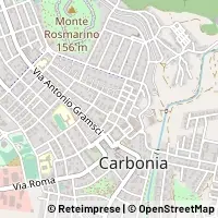 Karte Carbonia