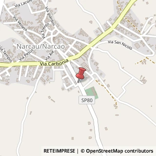 Mappa Via Villaperuccio, 8, 09010 Narcao, Carbonia-Iglesias (Sardegna)