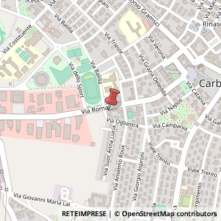 Mappa Via Roma, 38, 09013 Carbonia, Carbonia-Iglesias (Sardegna)