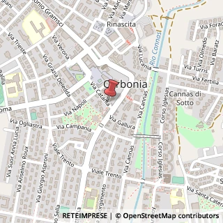 Mappa Via Catania, 26, 09013 Carbonia, Carbonia-Iglesias (Sardegna)