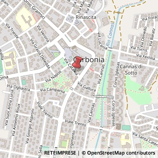 Mappa Via Catania, 22, 09013 Carbonia, Carbonia-Iglesias (Sardegna)
