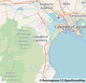 Mappa 09012 Capoterra CA, Italia (11.9565)