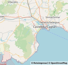 Mappa 09012 Capoterra CA, Italia (14.6905)