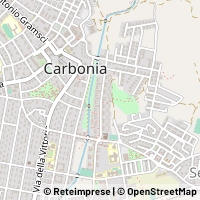 地图 Carbonia