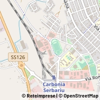 Kaart Carbonia