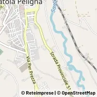 Kaart Pratola Peligna