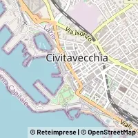 Karte Civitavecchia
