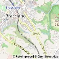 Kartta Bracciano