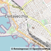 Kort Civitavecchia