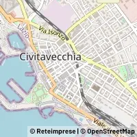 Mapa Civitavecchia