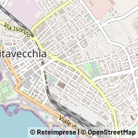 Kort Civitavecchia