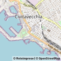 Map Civitavecchia
