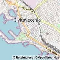 Mapa Civitavecchia