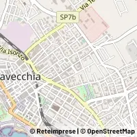 Map Civitavecchia