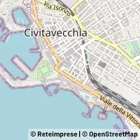 Mapa Civitavecchia