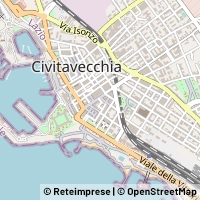 Hartă Civitavecchia