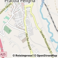 Karte Pratola Peligna