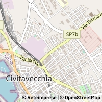 Karte Civitavecchia