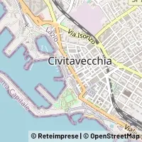 Kaart Civitavecchia