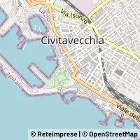 Kort Civitavecchia