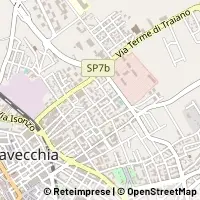 Mapa Civitavecchia
