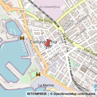 Mappa Via Giuseppe Mazzini, 20, 00053 Civitavecchia, Roma (Lazio)